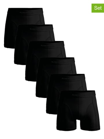 Muchachomalo 6er-Set: Boxershorts in Schwarz