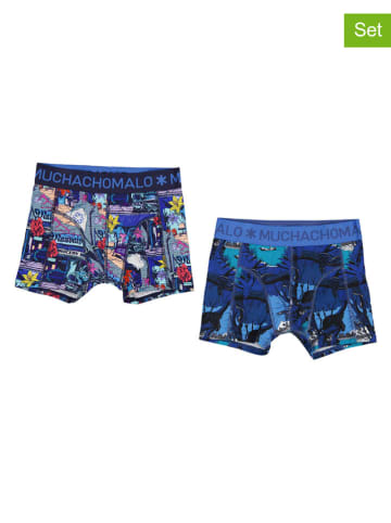 Muchachomalo 2er-Set: Boxershorts in Dunkelblau