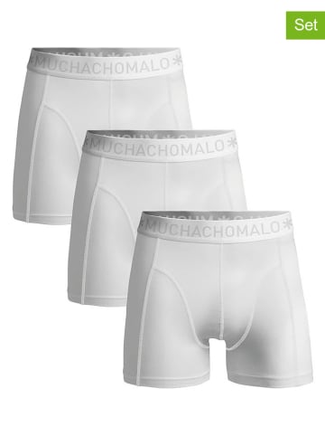 Muchachomalo 3er-Set: Boxershorts in Weiß