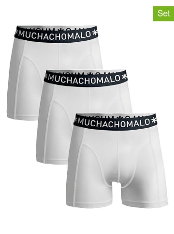 Muchachomalo 3er-Set: Boxershorts in Weiß