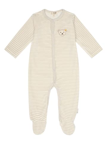 Steiff Strampler in Beige/ Creme