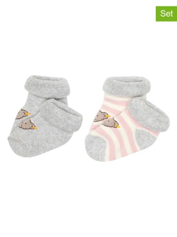 Steiff 2er-Set: Socken in Grau