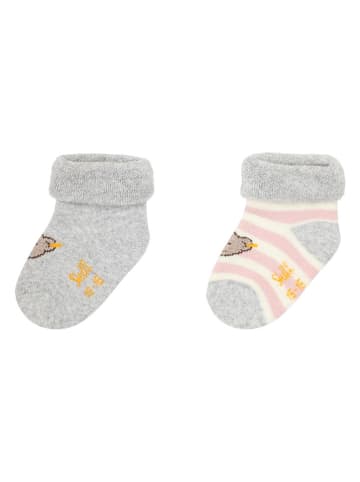 Steiff 2er-Set: Socken in Grau