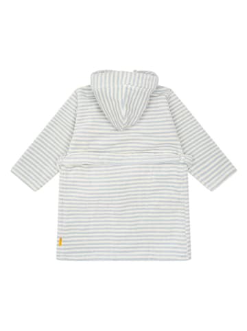 Steiff Bademantel in Creme/ Hellblau