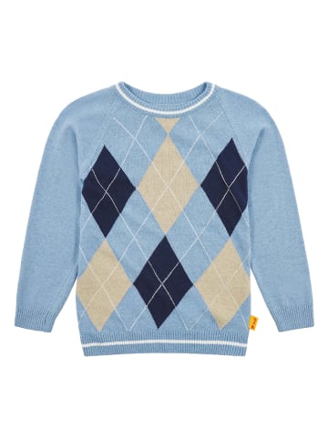 Steiff Sweter w kolorze błękitnym