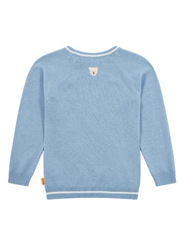 Steiff Sweter w kolorze błękitnym