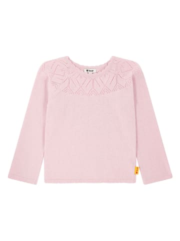 Steiff Sweter w kolorze jasnoróżowym