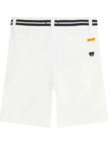 Steiff Bermudy w kolorze białym