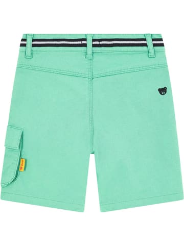 Steiff Bermudy w kolorze zielonym