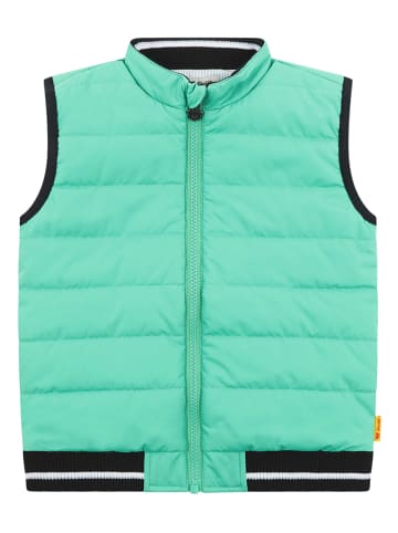 Steiff Kamizelka pikowana w kolorze zielonym