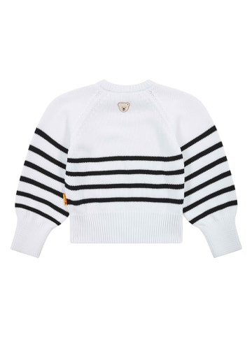 Steiff Sweter w kolorze białym