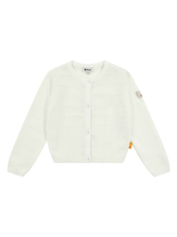 Steiff Kardigan w kolorze kremowym