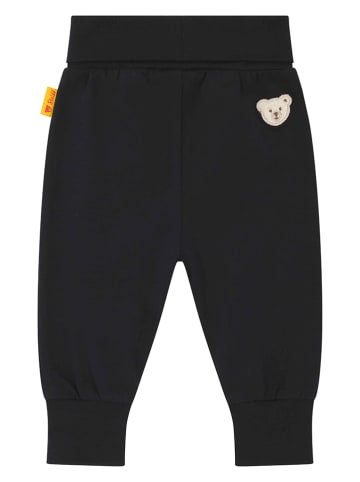Steiff Spodnie dresowe w kolorze czarnym