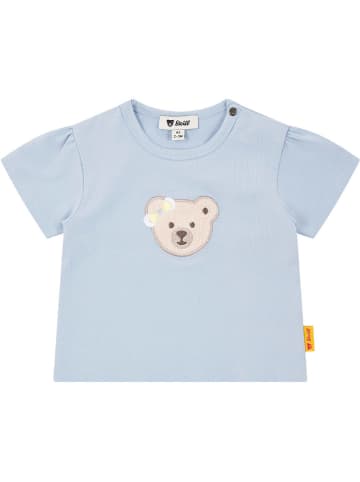 Steiff Koszulka w kolorze błękitnym