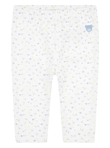 Steiff Legginsy w kolorze kremowym