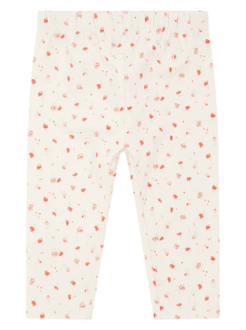 Steiff Legginsy w kolorze kremowym