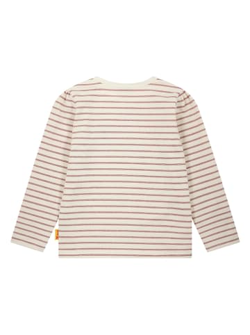 Steiff Longsleeve in Beige/ Hellbraun
