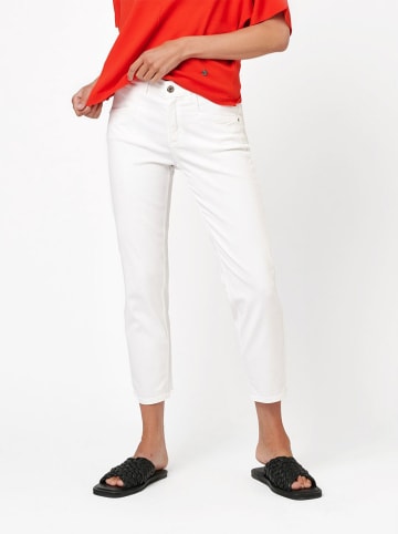 Toni Spijkerbroek - relaxed fit - wit