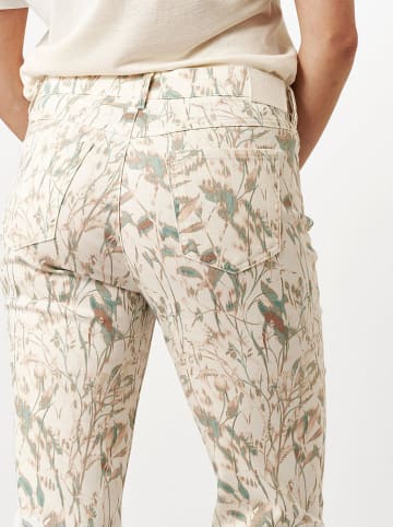 Toni Broek crème/turquoise