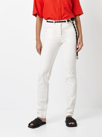 Toni Spijkerbroek - slim fit - wit