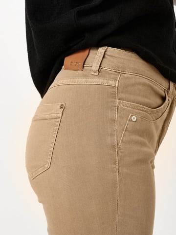 Toni Dżinsy - Slim fit - w kolorze beżowym