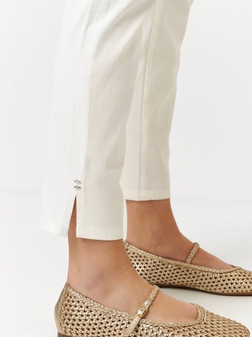 Toni Dżinsy - Slim fit - w kolorze kremowym