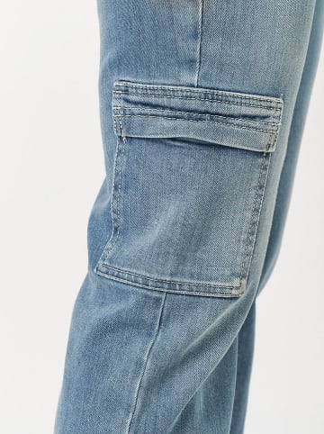 Toni Spijkerbroek - relaxed fit - blauw