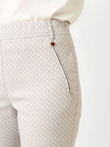 Relaxed by TONI Stoffen broek grijs