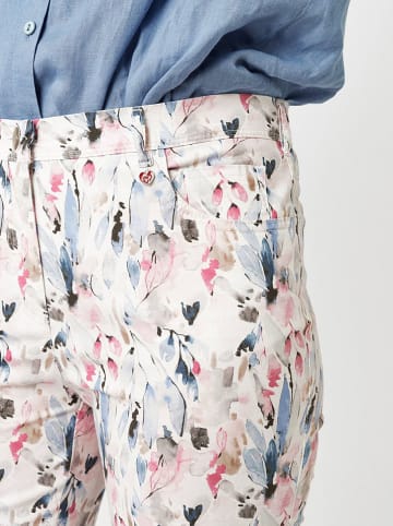 Relaxed by TONI Broek wit/roze/blauw