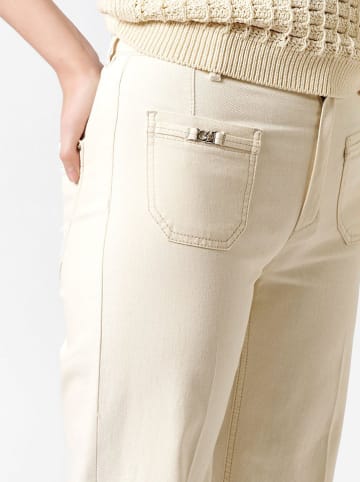 Rosner Spijkerbroek - wide Leg fit - beige