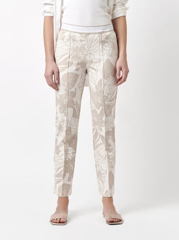 Rosner Stoffhose in Beige/ Creme