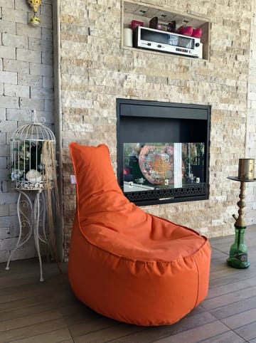 FLORIANE GARDEN Sitzsack in Orange - (B)60 x (H)70 x (T)30 cm