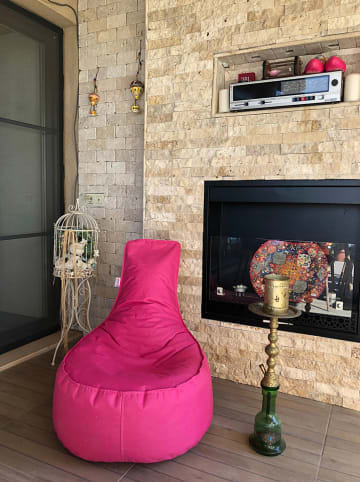 FLORIANE GARDEN Sitzsack in Pink - (B)60 x (H)70 x (T)30 cm