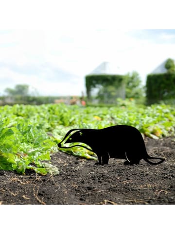 FLORIANE GARDEN Dekoracja ogrodowa w kolorze czarnym - 45 x 17 cm