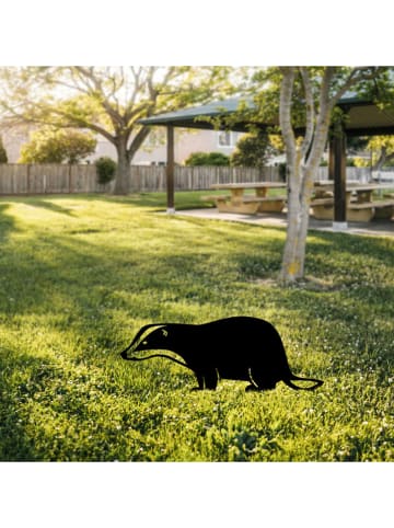 FLORIANE GARDEN Dekoracja ogrodowa w kolorze czarnym - 45 x 17 cm