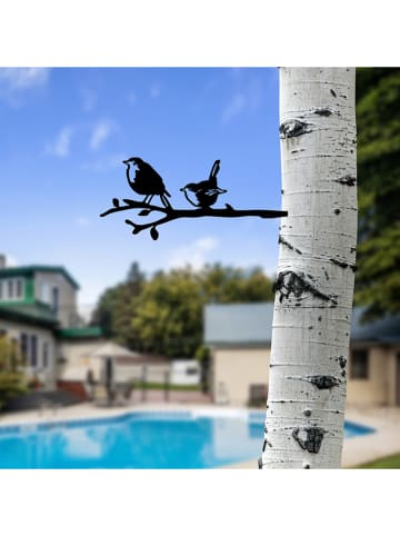 FLORIANE GARDEN Tuindecoratie zwart - (B)55 x (H)22 cm