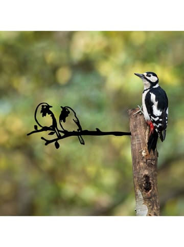 FLORIANE GARDEN Dekoracja ogrodowa w kolorze czarnym - 50 x 20 cm