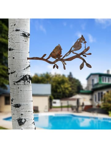 FLORIANE GARDEN Dekoracja ogrodowa w kolorze brązowym - 45 x 23 cm