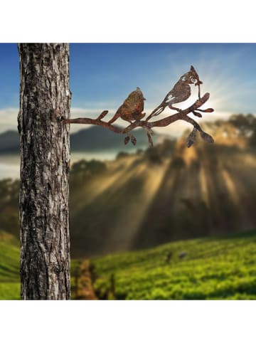 FLORIANE GARDEN Dekoracja ogrodowa w kolorze brązowym - 45 x 23 cm