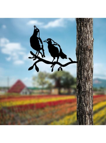 FLORIANE GARDEN Tuindecoratie zwart - (B)45 x (H)39 cm