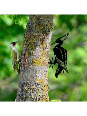 FLORIANE GARDEN Dekoracja ogrodowa w kolorze czarnym - 22 x 40 cm