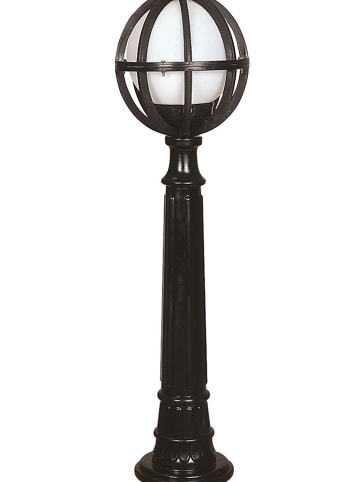 FLORIANE GARDEN Lampa zewnętrzna w kolorze czarno-białym - 95 x Ø 23 cm