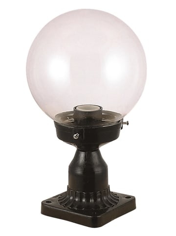 FLORIANE GARDEN Lampa zewnętrzna w kolorze czarnym - wys. 35 x Ø 20 cm