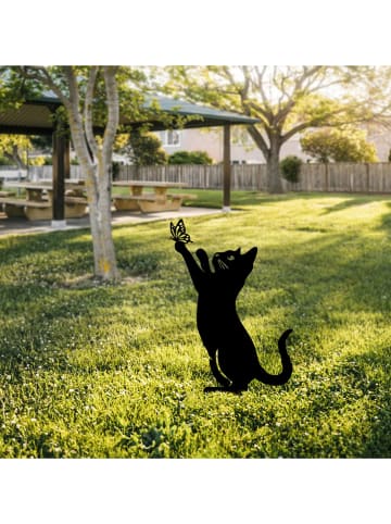 FLORIANE GARDEN Tuindecoratie zwart - (B)24 x (H)34 cm