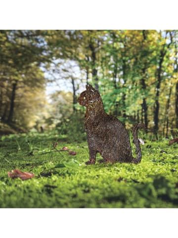 FLORIANE GARDEN Dekoracja ogrodowa w kolorze brązowym - 20 x 23 cm