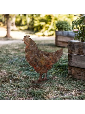 FLORIANE GARDEN Dekoracja ogrodowa w kolorze brązowym - 49 x 42 cm