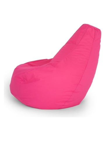 FLORIANE GARDEN Zitzak roze - (L)80 x (B)75 x (H)30 cm