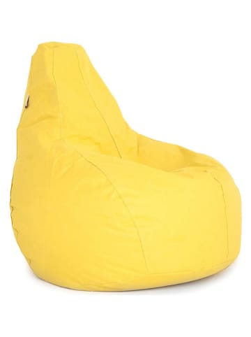 FLORIANE GARDEN Worek w kolorze żółtym do siedzenia - 80 x 75 x 30 cm