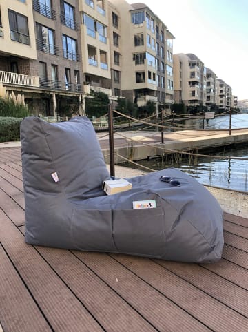 FLORIANE GARDEN Sitzsack in Grau - (B)60 x (H)75 x (T)110 cm