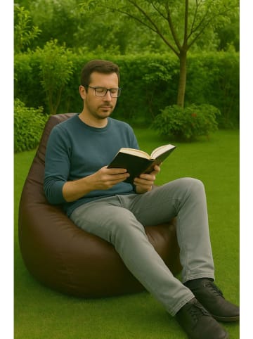 FLORIANE GARDEN Sitzsack in Braun - (B)80 x (H)75 x (T)30 cm